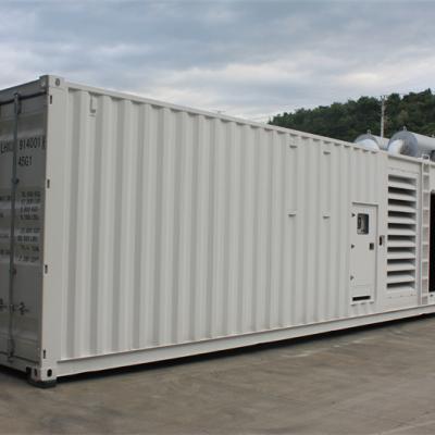 40GP container silent genset