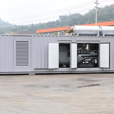 40HQ container silent genset